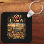 I Love Lisbon キーホルダー (裏面)
