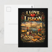 I Love Lisbon ポストカード (正面/裏面)