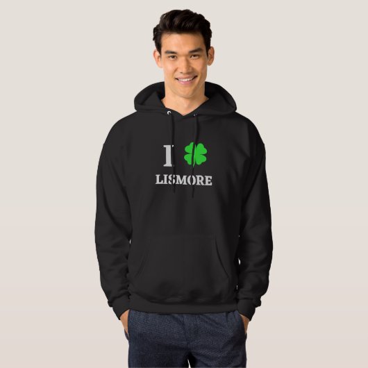 I LOVE LISMORE パーカ (正面フル)
