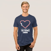 I Love Lists Clarity Oxford Comma English文法 トライブレンドＴシャツ (正面全面)