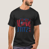 I Love Lititz Fourth 4Th Of July 2023 Tシャツ (正面)