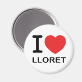 I Love Lloret – マグネット (正面/裏面)