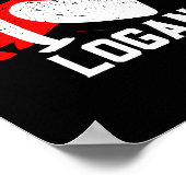 I Love Logan I Heart Logan ポスター (角)