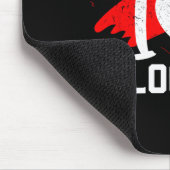 I Love Logan I Heart Logan  マウスパッド (コーナー)