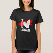 I Love Logan I Heart Logan  Tシャツ (正面)