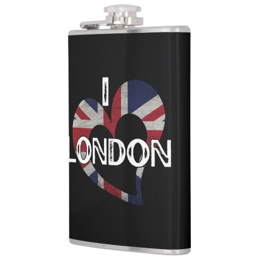 I LOVE LONDON フラスク (左)