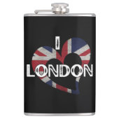 I LOVE LONDON フラスク (正面)