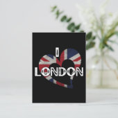 I LOVE LONDON ポストカード (スタンド正面)