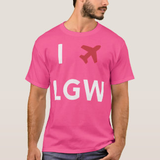 I Love London Gatwick Lgw Tシャツ