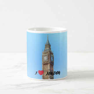 I Love London Mug – Big Ben Illustration Souvenir  コーヒーマグカップ