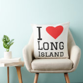 I love Long Island  クッション (椅子)