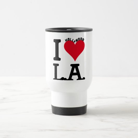 I LOVE LOS ANGELES トラベルマグ (中央)