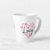 I love Lucy カフェラテマグ (右アングル)