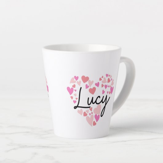 I love Lucy カフェラテマグ (右アングル)