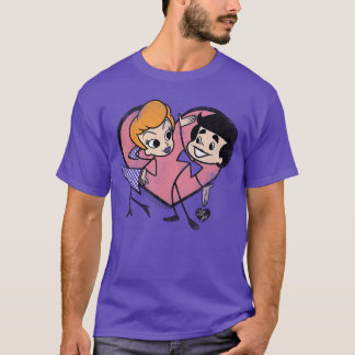 I Love Lucy Cartoon Love girl Tシャツ