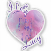 I Love Lucy Fossil Australopithecus Sticker シール (正面)