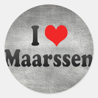 I Love Maarssen、オランダ ラウンドシール