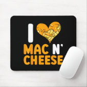 I Love Mac N' Cheese Funny Mac And Cheese  マウスパッド (マウス)