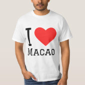 I love macao  tシャツ (正面)