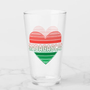 I Love Madagascar,マダガスカルハート タンブラーグラス