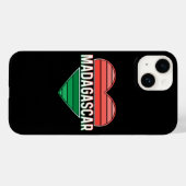 I Love Madagascar,マダガスカルハート Case-Mate iPhoneケース (裏面 (横))