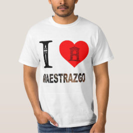 I LOVE MAESTRAZGO Tシャツ