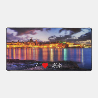 I Love Malta Desk Mat デスクマット