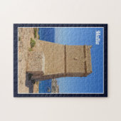 I Love Malta Għajn Tuffieħa Watchtower Golden Bay ジグソーパズル (横)
