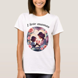 I love maman tシャツ