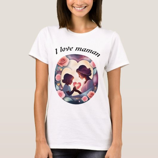 I love maman tシャツ (正面)
