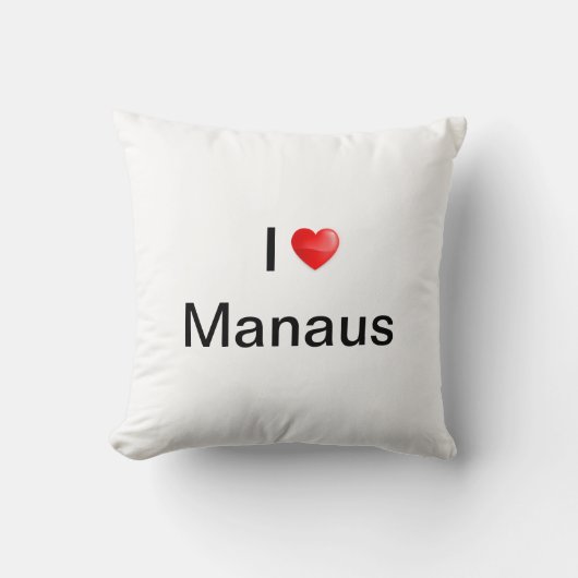 I love Manaus クッション (正面)