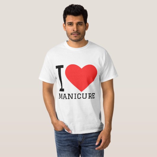 I love manicure tシャツ (正面フル)