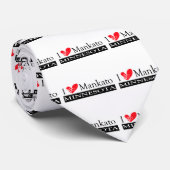 I Love Mankato Minnesota ネクタイ (ロール)