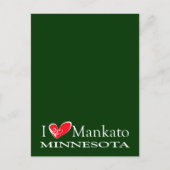 I Love Mankato Minnesota ポストカード (正面)