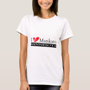 I Love Mankato Minnesota Tシャツ