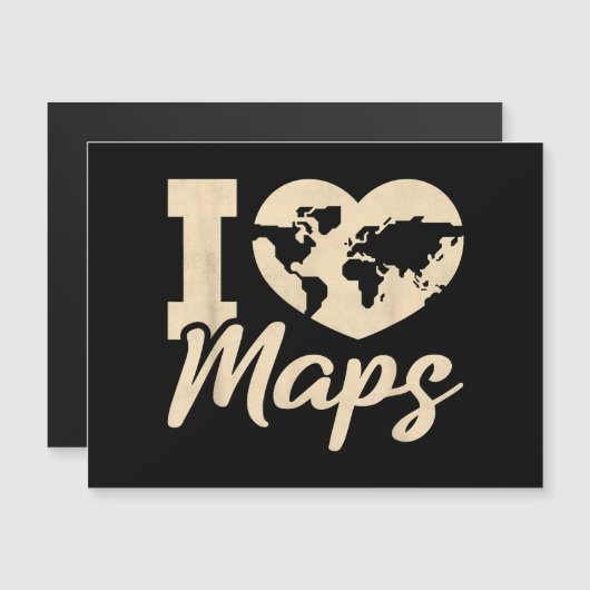 I Love Maps、地理 (正面/裏面)