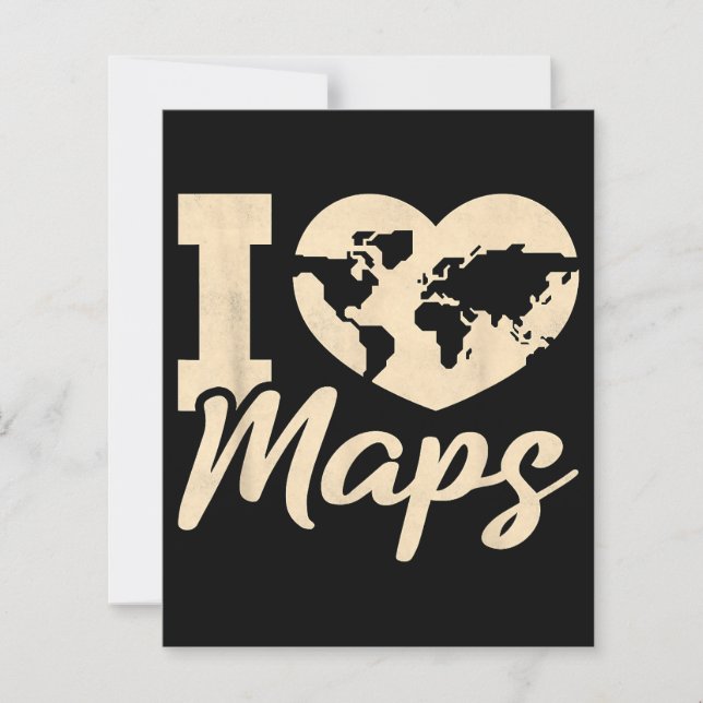 I Love Maps, Geography (正面)