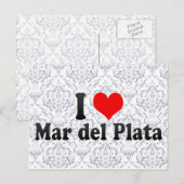 I Love Mar del Plata, Argentina ポストカード (正面/裏面)