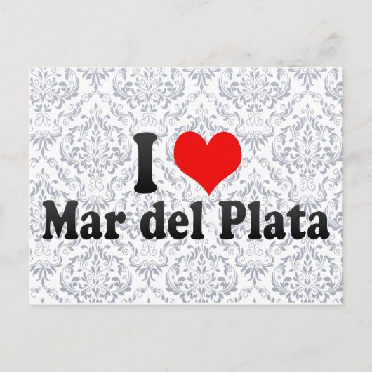 I Love Mar del Plata, Argentina ポストカード (正面)