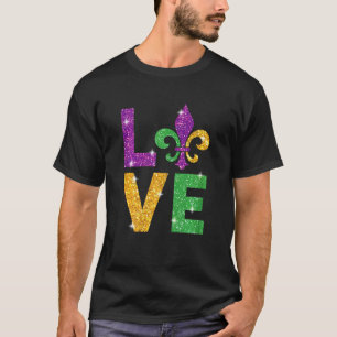 I Love Mardi Gras Mardi Gras Tee For Women Kids G Tシャツ