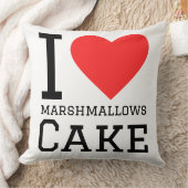 I love Marshmallow cake  クッション (ブランケット)