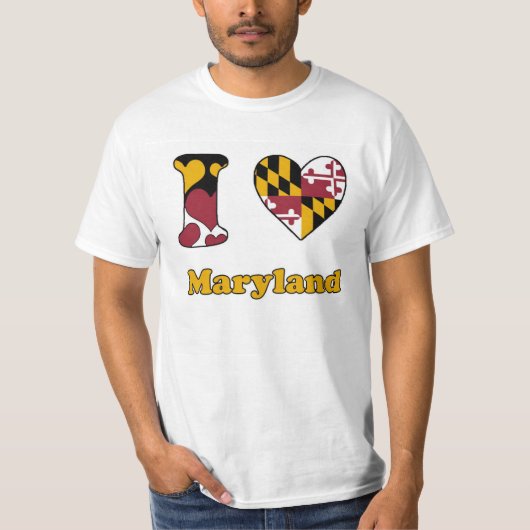 I love Maryland Tシャツ (正面)
