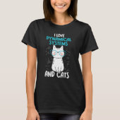 I Love Math and Cats  Dynamical Systems 1 Tシャツ (正面)