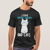 I Love Math and Cats     Model Theory Tシャツ (正面)