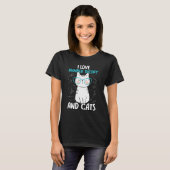 I Love Math and Cats Number Theory 1 Tシャツ (正面フル)