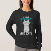 I Love Math and Cats     Probability Tシャツ (正面)
