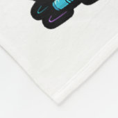 I Love Math And Cats Teacher Student  フリースブランケット (角)