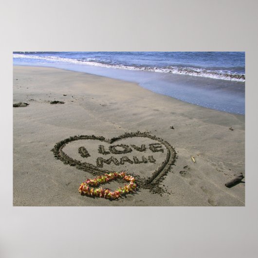 I love Maui ポスター (正面)