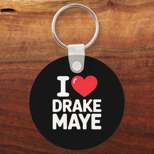 I Love Maye キーホルダー (正面)