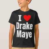 I Love Maye Football Fan  Tシャツ (正面)